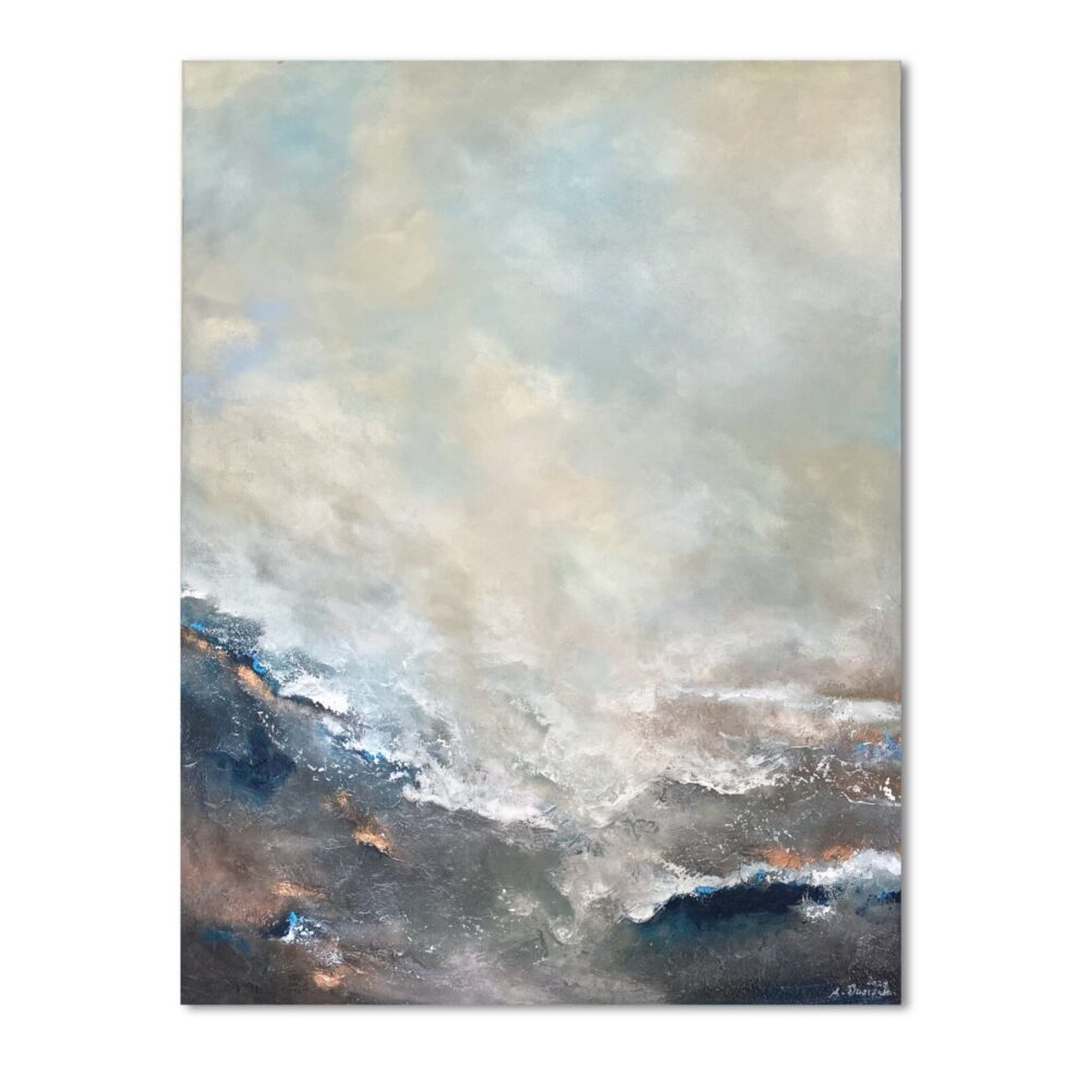 "Escape II" 130x100 cm großes Bild in Acrylmischtechnik