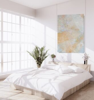 "Sunkissed" moderne XL-Malerei 130 x 100 cm